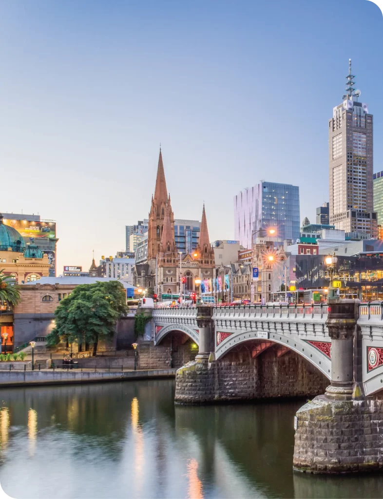 Photo of Melbourne Skyline